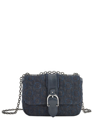 Longchamp Amazone denim Besace Noir