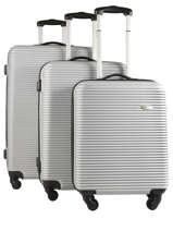 Set Reiskoffers Madrid Travel Zilver madrid 1701-LOT