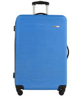 Valise Rigide Madrid Travel Bleu madrid ELBA-S