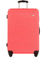 Valise Rigide Madrid Travel Rouge madrid IG1701-L