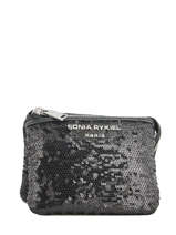 Portefeuille Sonia rykiel Zwart forever paillette 2487-93