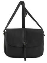 Sac Bandoulire Soft Vintage Cuir Soft Vintage Cuir Lancaster Noir soft vintage 26