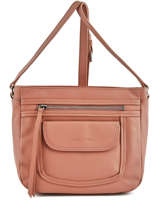 Sac Bandoulire Soft Vintage Cuir Lancaster Rose soft vintage 86