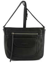 Sac Bandoulire Soft Vintage Cuir Lancaster Noir soft vintage 86