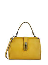 Sac Port Main S Balade Cuir Etrier Jaune balade EBAL10