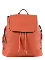 Sac � Dos Milano Orange caviar CA17116