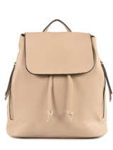 Sac � Dos Milano Beige caviar CA17116