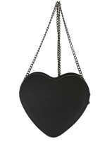 Sac Bandouli�re Luga Cuir Milano Noir luga LOVE