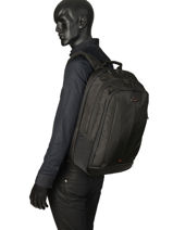 Business Rugzak 2 Compartimenten Met 17" Laptopvak Samsonite Zwart guardit 2.0 CM5007-vue-porte