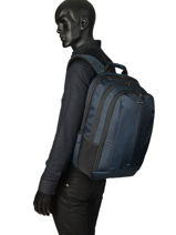 Sac  Dos Business Pc 17" Samsonite Bleu guardit 2.0 CM5007-vue-porte