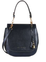 Cross Body Tas Romy Leder Mac douglas Blauw romy GAAROM-M
