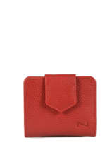 Portefeuille Cuir Nathan baume Rouge nathan 1932 960009N