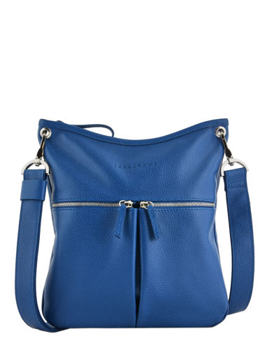 Longchamp Le foulonn Sac port travers Bleu