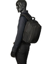 Sac  Dos Business Pc 14" Samsonite Noir guardit 2.0 CM5005-vue-porte