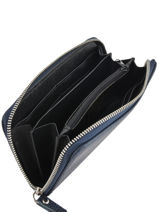 Portefeuille Caviar Cuir Milano Bleu caviar CA18115-vue-porte