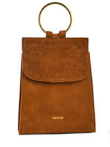 Sac  Dos Harlow Nat et nin Marron vintage HARLOW