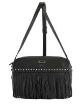 Cross Body Tas Rock Leder Ikks Zwart rock BN95409