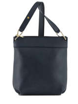 Sac Bandoulire Tiki Mini Cuir Nathan baume Bleu victoria N1910586