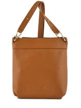 Sac Bandoulire Tiki Mini Cuir Nathan baume Marron victoria N1910586