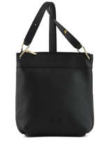 Sac Bandoulire Tiki Mini Cuir Nathan baume Noir victoria N1910586