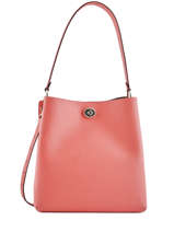 Bucket Bag Charlie Leder Coach Oranje charlie 55200