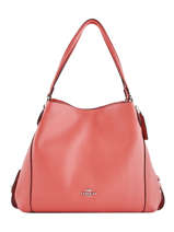 Sac Shopping Edie 31 Cuir Coach Orange edie 57125