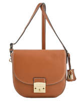 Cross Body Tas Kimberley Leder Mac douglas Bruin romy KIMROM-M