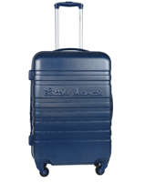 Harde Reiskoffer Malette Little marcel Blauw malette MALETT-M