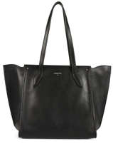Sac Trapeze Fly Wings Cuir Patrizia pepe Noir fly wings 2V8523