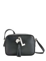 Cross Body Tas Nine Nano Leder Lancel Zwart nine A09828