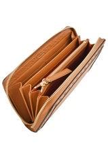 Portefeuille L Premier Flirt Leder Lancel Bruin premier flirt A10111-vue-porte