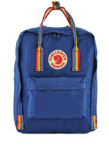 Sac  Dos 1 Compartiment Fjallraven Bleu kanken 23620