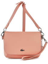 Sac Bandoulire Daily Classic Lacoste Rose daily classic NF2894DC