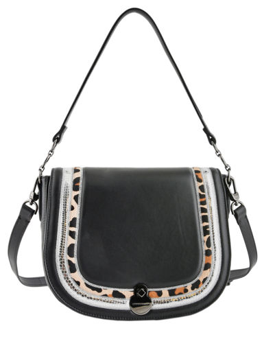 Longchamp Cavalcade eclat Besace Noir