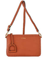 Sac Bandoulire Tradition Cuir Etrier Orange tradition EHER14