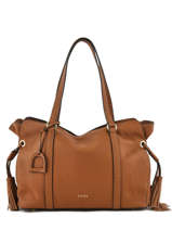 Sac Shopping Tradition Cuir Etrier Marron tradition EHER25