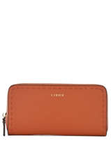Portefeuille Cuir Etrier Orange tradition EHER91