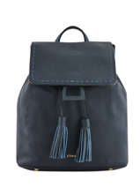 Sac  Dos Tradition Cuir Etrier Bleu tradition EHER26