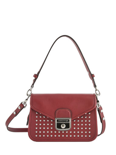 Longchamp Mselle longchamp rock Sac port travers Violet