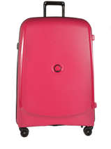 Harde Reiskoffer Belmont + Delsey Roze belmont + 3861826