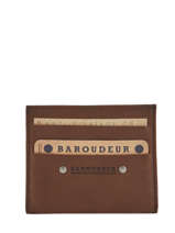 Porte-cartes Foures Marron baroudeur 938X
