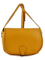 Sac Levagabond Cuir Paul marius Jaune vintage VAGABOND