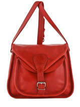 Cross Body Tas Vintage Leder Paul marius vintage BESACE