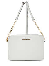 Sac Bandouli�re Jet Set Travel Cuir Michael kors Blanc jet set S4GTVC3L
