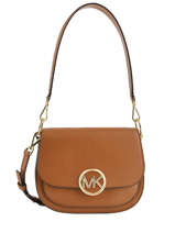 Cross Body Tas Lillie Leder Michael kors Bruin lilie S9G0LM6L