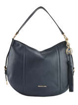 Besace Brooke Cuir Michael kors Bleu brooke S9GOKH7L