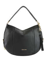 Besace Brooke Cuir Michael kors Noir brooke S9GOKH7L