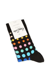 Chaussettes Faded Disco Happy socks Noir faded disco FDD01