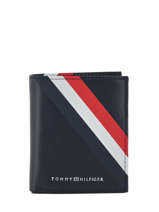 Portefeuille Cuir Tommy hilfiger Multicolore bold corporate AM04536