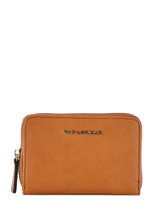 Porte-monnaie Ted lapidus Marron jara TLMQ1503